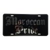 CustoMonsterDesigns Moroccan Pride Heavy Duty Aluminum License Plate