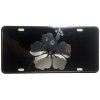 CustoMonsterDesigns Hibiscus Flower Hawaii Heavy Duty Aluminum License Plate S6