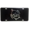 CustoMonsterDesigns Honu Sea Turtle Hawaii Hibiscus Heavy Duty Aluminum License Plate S4