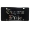 CustoMonsterDesigns Guyana Pride Heavy Duty Aluminum License Plate