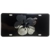 CustoMonsterDesigns Hibiscus Flower Hawaii Heavy Duty Aluminum License Plate S3