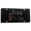 CustoMonsterDesigns Ainu Pride Heavy Duty Aluminum License Plate
