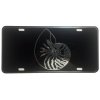 CustoMonsterDesigns Nautilus Shell Seashell Heavy Duty Aluminum License Plate