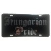 CustoMonsterDesigns Hungarian Pride Heavy Duty Aluminum License Plate