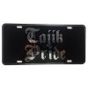 CustoMonsterDesigns Tajik Pride Heavy Duty Aluminum License Plate