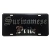 CustoMonsterDesigns Surinamese Pride Heavy Duty Aluminum License Plate
