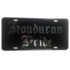 CustoMonsterDesigns Honduran Pride Heavy Duty Aluminum License Plate