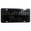 CustoMonsterDesigns Australian Pride Heavy Duty Aluminum License Plate