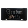 CustoMonsterDesigns Aruban Pride Heavy Duty Aluminum License Plate