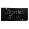 CustoMonsterDesigns Algerian Pride Heavy Duty Aluminum License Plate
