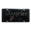 CustoMonsterDesigns Assyrian Pride Heavy Duty Aluminum License Plate
