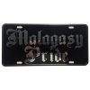 CustoMonsterDesigns Malagasy Pride Heavy Duty Aluminum License Plate