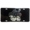 CustoMonsterDesigns Hibiscus Flower Hawaii Heavy Duty Aluminum License Plate S4