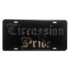 CustoMonsterDesigns Circassian Pride Heavy Duty Aluminum License Plate