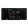 CustoMonsterDesigns Cajun Pride Heavy Duty Aluminum License Plate