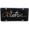 CustoMonsterDesigns Aloha Hawaii Heavy Duty Aluminum License Plate S3