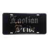 CustoMonsterDesigns Laotian Pride Heavy Duty Aluminum License Plate