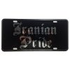 CustoMonsterDesigns Iranian Pride Heavy Duty Aluminum License Plate