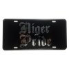 CustoMonsterDesigns Niger Pride Heavy Duty Aluminum License Plate