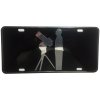CustoMonsterDesigns Astronomer Telescope Heavy Duty Aluminum License Plate