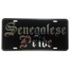 CustoMonsterDesigns Senegalese Pride Heavy Duty Aluminum License Plate