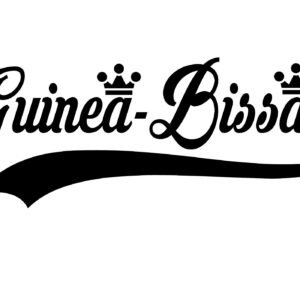 Guinea Bissau Wall Sticker... 23 inch Longest Dimension Guinea Bissau Vinyl Wall Art Quote Decor Words Black Color Wall Vinyl Decal Sticker