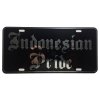CustoMonsterDesigns Indonesian Pride Heavy Duty Aluminum License Plate