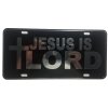 CustoMonsterDesigns Jesus is Lord Christian, Religious Heavy Duty Aluminum License Plate