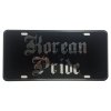 CustoMonsterDesigns Korean Pride Heavy Duty Aluminum License Plate