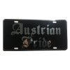 CustoMonsterDesigns Austrian Pride Heavy Duty Aluminum License Plate