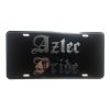 CustoMonsterDesigns Aztec Pride Heavy Duty Aluminum License Plate