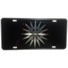CustoMonsterDesigns Ancient Macedonian Royal Symbol Heavy Duty Aluminum License Plate