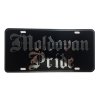 CustoMonsterDesigns Moldovan Pride Heavy Duty Aluminum License Plate