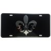 CustoMonsterDesigns Fleur De Lis Classy and Elegant Heavy Duty Aluminum License Plate S17
