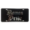 CustoMonsterDesigns Roman Pride Heavy Duty Aluminum License Plate